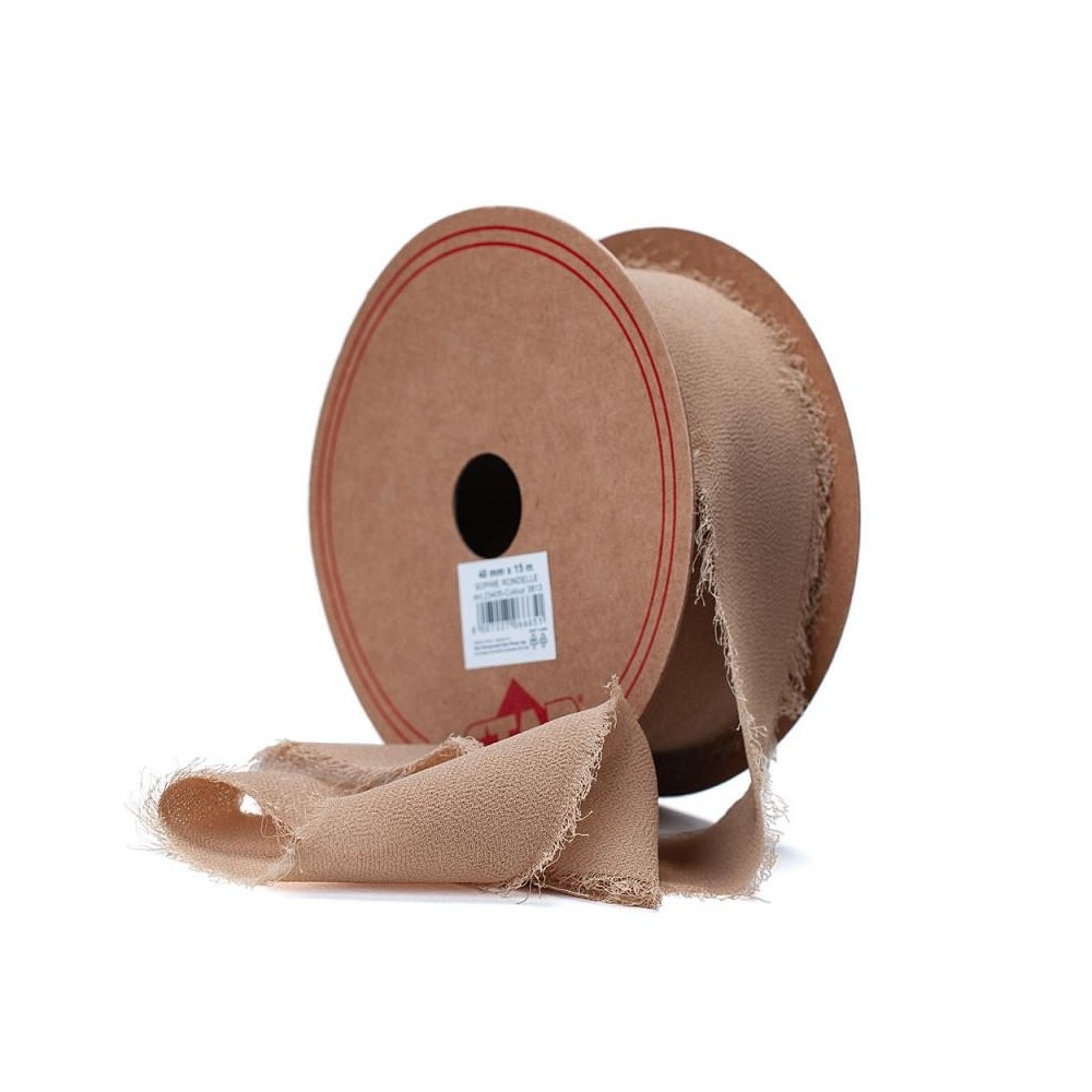 NASTRO SOPHIE 40MMX15MT NATURALE